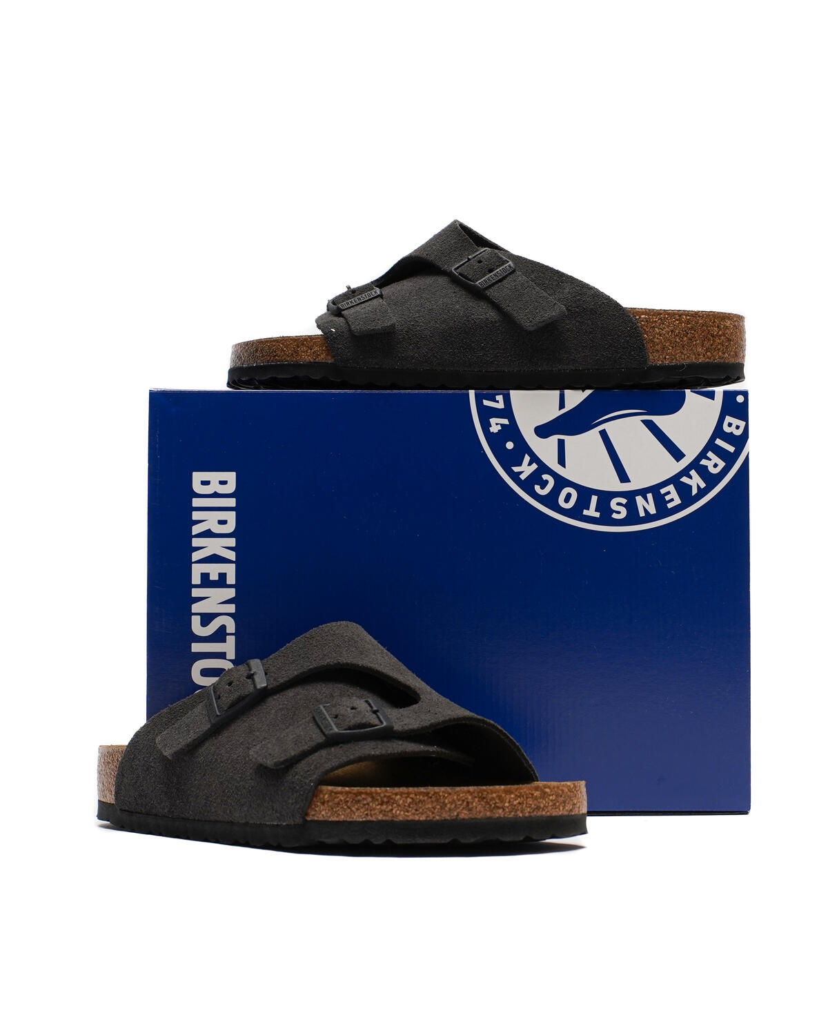 Birkenstock velvet grey online